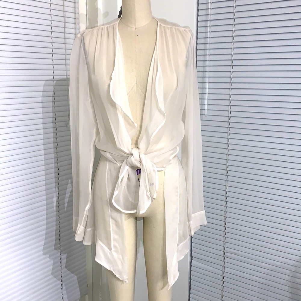 ILLIA silk Chiffon Jacket